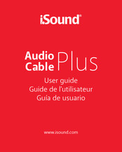 ISOUND Audio Cable Plus Guide De L'utilisateur