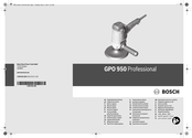 Bosch GPO 950 Professional Notice Originale