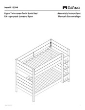 DaVinci 13594 Manuel D'assemblage