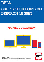 Dell INSPIRON 15 3593 Manuel D'utilisation