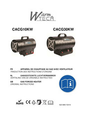 Warmtech CACG30KW Traduction Des Instructions D'origine