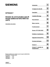 Siemens 7ME6820- S Série Instructions De Service