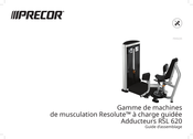 Precor Resolute Série Guide D'assemblage