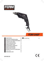 Ferm Industrial PDM1048P Traduction De La Notice Originale