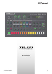 Roland TR-6S Mode D'emploi