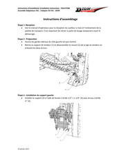 DFE DION F61 Instructions D'assemblage