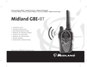 Midland G8E-BT Guide D'utilisation