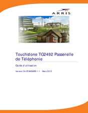 Arris Touchstone TG2492 Guide D'utilisation