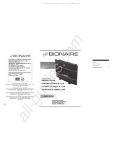 Bionaire BEF6500 Notice D'utilisation