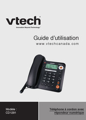VTech CD1291 Guide D'utilisation