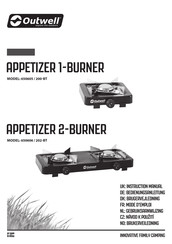 Outwell Appetizer 1-Burner Mode D'emploi