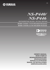 Yamaha NS-P446 Mode D'emploi