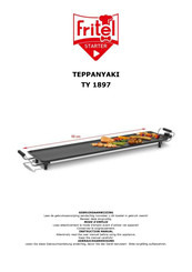 Fritel Starter TEPPANYAKI TY 1897 Mode D'emploi