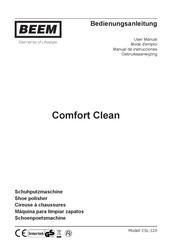 Beem Comfort Clean Mode D'emploi