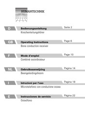 HumanTechnik A-4909-0 Mode D'emploi