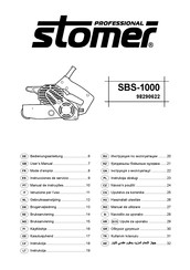 Stomer Professional SBS-1000 Mode D'emploi