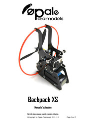 Opale-Paramodels Backpack XS Manuel D'utilisation