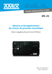 AMIX SPL 25 Manuel Utilisateur