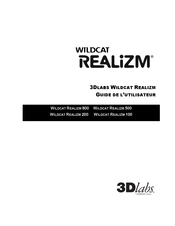 Creative 3Dlabs WILDCAT REALIZM 800 Guide De L'utilisateur