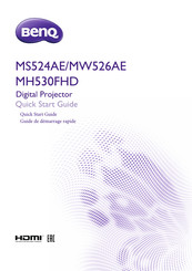 BenQ MS524AE Guide De Démarrage Rapide