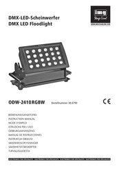 IMG STAGELINE ODW-2410RGBW Mode D'emploi