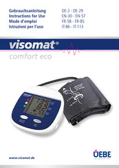 Uebe visomat comfort eco Mode D'emploi