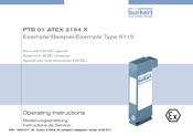 Burkert 6115 Instructions De Service