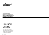 Star LC-240C Guide D'utilisation