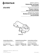 Pentair STA-RITE CJ90F Notice D'utilisation