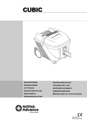 Nilfisk Advance CUBIC Mode D'emploi