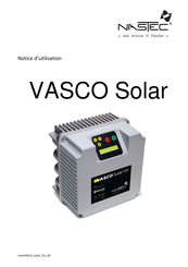 NASTEC VASCO Solar Notice D'utilisation