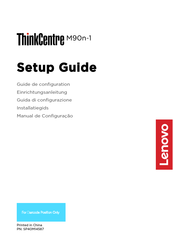 Lenovo ThinkCentre M90n-1 Guide De Configuration
