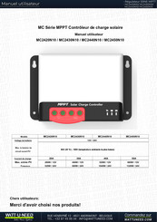 MPPT MC2440N10 Manuel Utilisateur