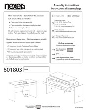 Nexera 601803 Instructions D'assemblage
