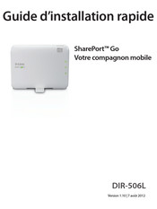 D-Link SharePort Go Guide D'installation Rapide