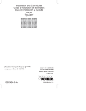 Kohler K-14564 Guide D'installation Et D'entretien