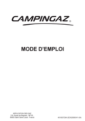 Campingaz 4 Classic LXS Série Mode D'emploi