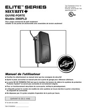 LiftMaster Security+ 3900PLD Manuel De L'utilisateur