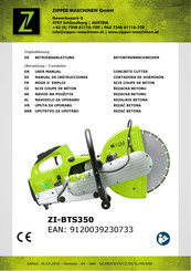 Zipper Maschinen 9120039230733 Mode D'emploi