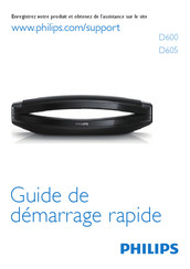 Philips D6052B/FT Guide De Démarrage Rapide
