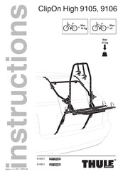 Thule ClipOn High 9105 Instructions