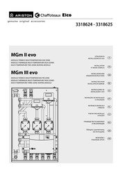 Ariston MGm II evo Installation Et Mode D'emploi