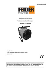 FEIDER Machines FCE3000W 1 Manuel D'instructions