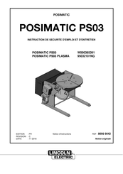 Lincoln Electric POSIMATIC PS03 Notice D'instructions