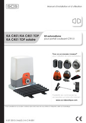 SCS KA C451 TOP Manuel D'installation Et D'utilisation