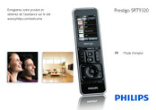 Philips Prestigo SRT9320 Mode D'emploi