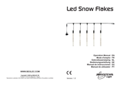 JB Systems Light Led Snow Flakes Mode D'emploi