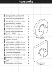 Hansgrohe Shower Select 15760000 Mode D'emploi / Instructions De Montage