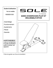 Sole Fitness 16808091000 Guide D'utilisation