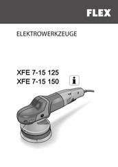Flex XFE 7-15 125 Notice D'instruction D'origine